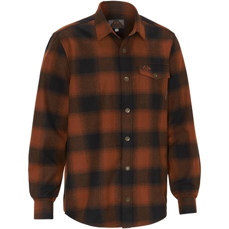 Swedteam Lynx Wool Shirt Dark Orange