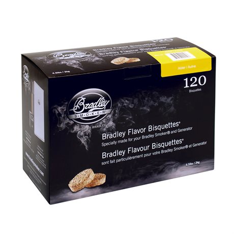 Bradley Rökbriketter Al 120-pack