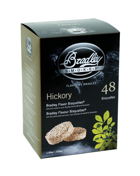 Bradley Rökbriketter Hickory 48-pack