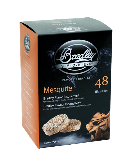 Bradley Briketter Mesquite 48-pack